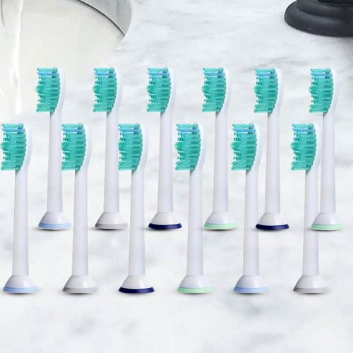 12-Pack: Sonic Toothbrush Replacement Brush Heads by DailySale