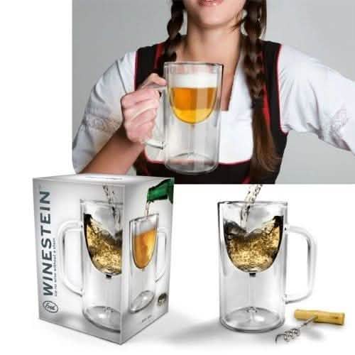 12-Pack: Wine Glass Beer Mug by DailySale