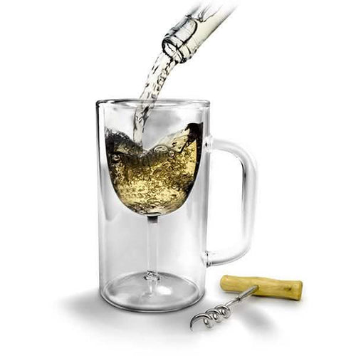 12-Pack: Wine Glass Beer Mug by DailySale