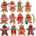 12-Piece: Gingerbread Man Ornaments by DailySale