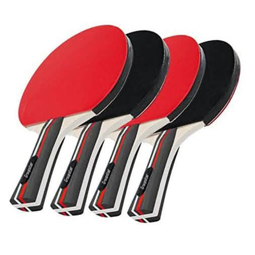 12-Piece Set: Table Tennis Rackets and Balls by DailySale
