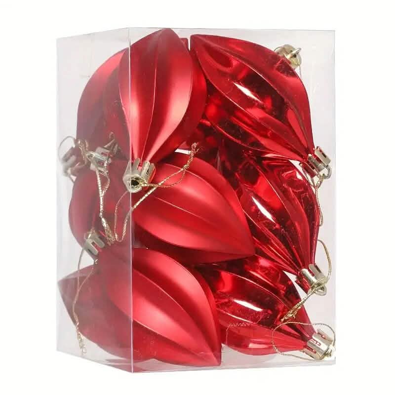 12-Pieces: Christmas Tree Pendant Decorations by DailySale