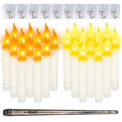 12-Pieces: Flameless LED Magic Floating Candles by DailySale