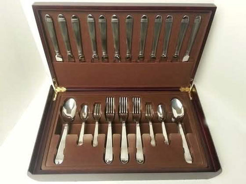 12 Setting 72-Piece: Guy Degrenne Flatware Set by DailySale