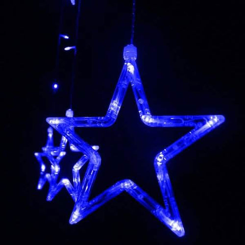 12 Stars 138 LED Curtain String Lights by DailySale