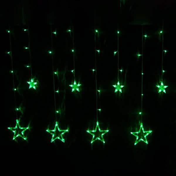12 Stars 138 LED Curtain String Lights by DailySale