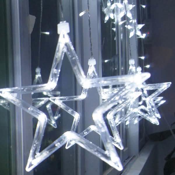 12 Stars 138 LED Curtain String Lights by DailySale
