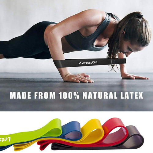 12 x 2 Letsfit Resistance Loop Bands by DailySale