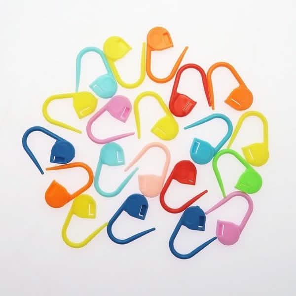120-Pack: Mix Color Plastic Knitting Tools Locking Stitch Markers Crochet by DailySale