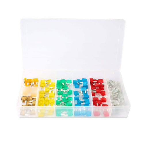 120-Pieces: Mini Auto Blade Fuse Set by DailySale