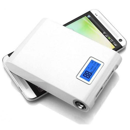 12,000mAh Safe External Battery PowerBank and Flashlight by DailySale