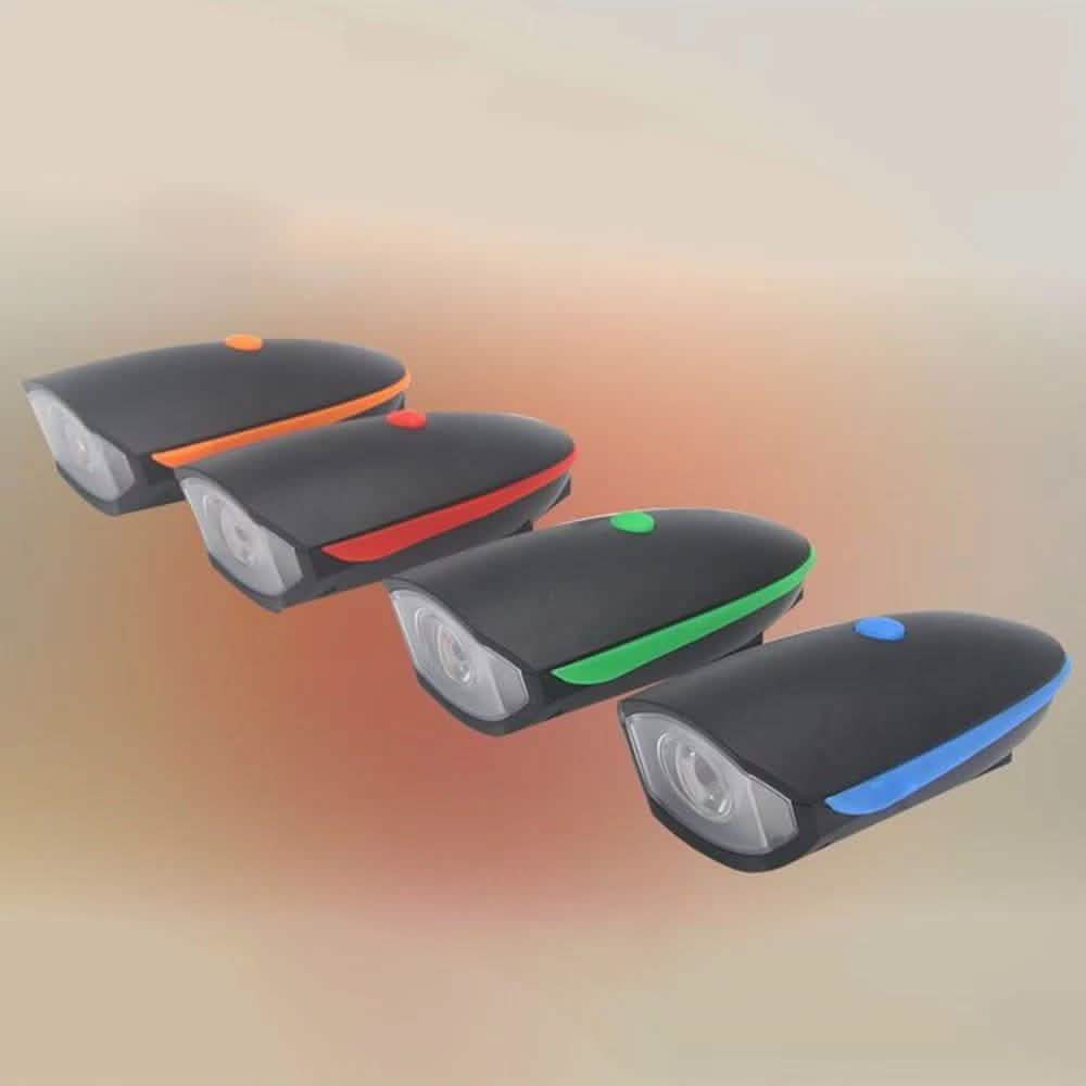 1200mAh Rechargeable Bike Headlight with Horn by DailySale