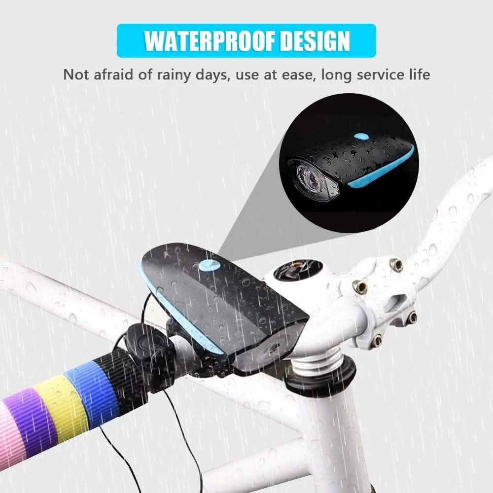 1200mAh Rechargeable Bike Headlight with Horn by DailySale
