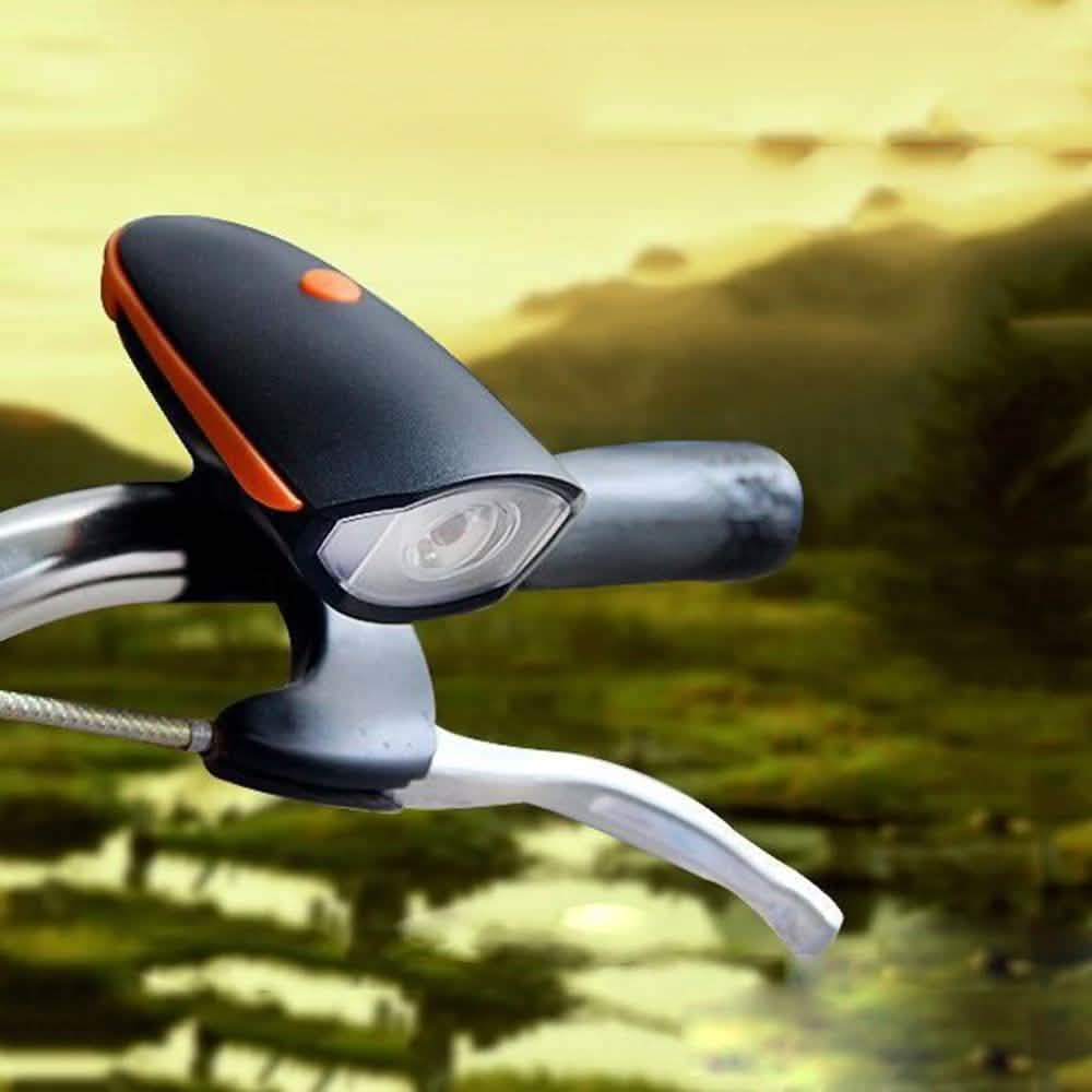 1200mAh Rechargeable Bike Headlight with Horn by DailySale
