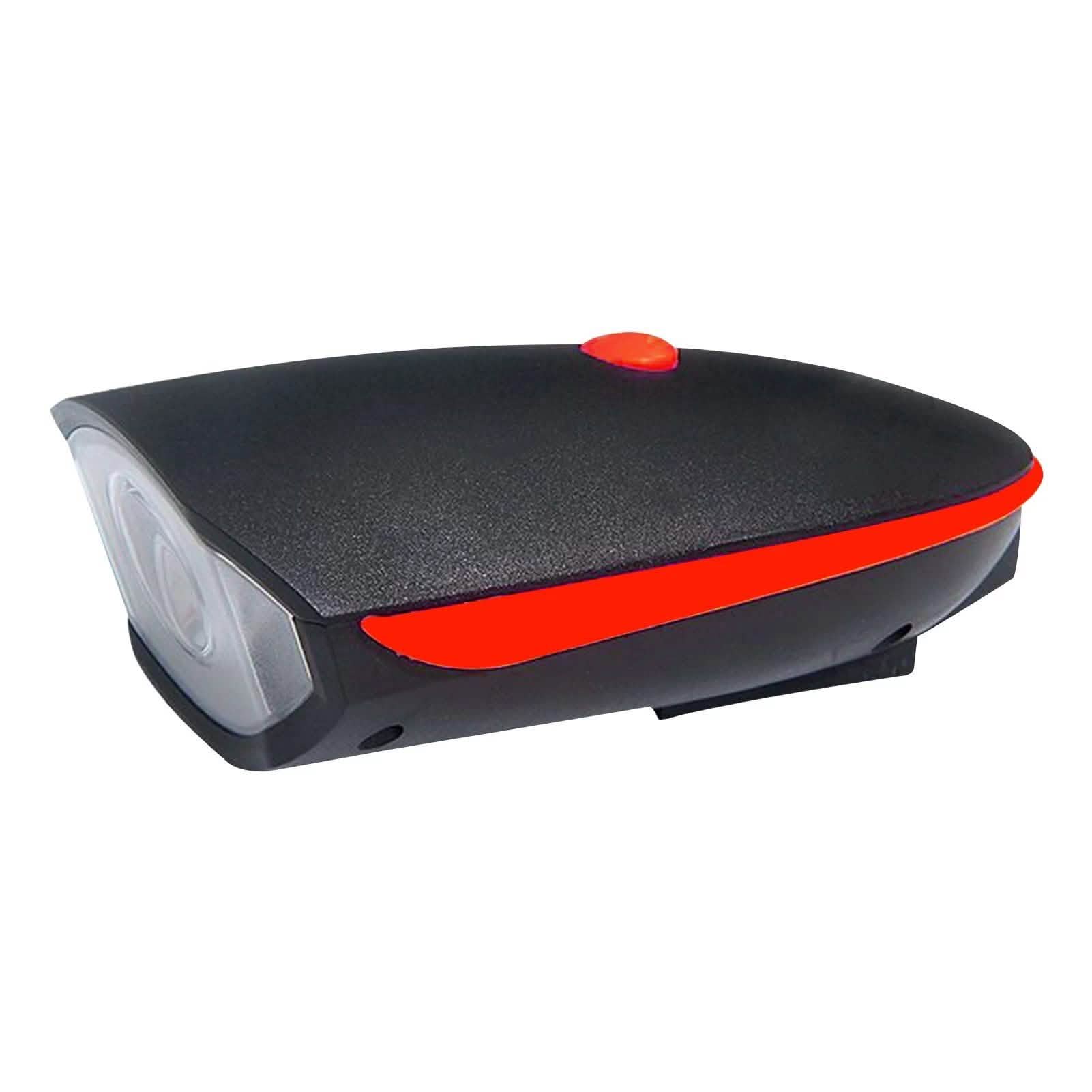1200mAh Rechargeable Bike Headlight with Horn by DailySale
