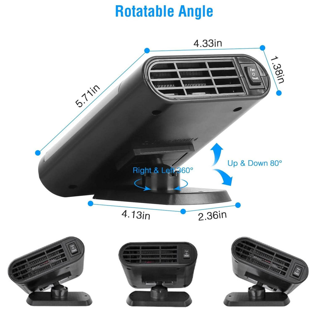 12V 150W Portable Car Heater by DailySale