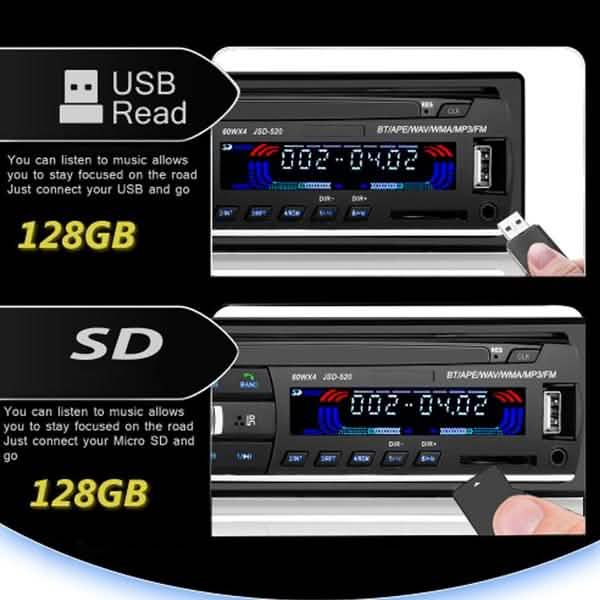 12V Bluetooth Car Stereo by DailySale