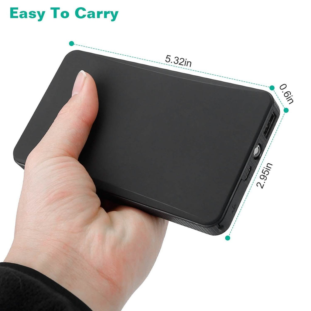 12V Car Jumper Starter 300A Peak 20000 mAh Battery Charger by DailySale