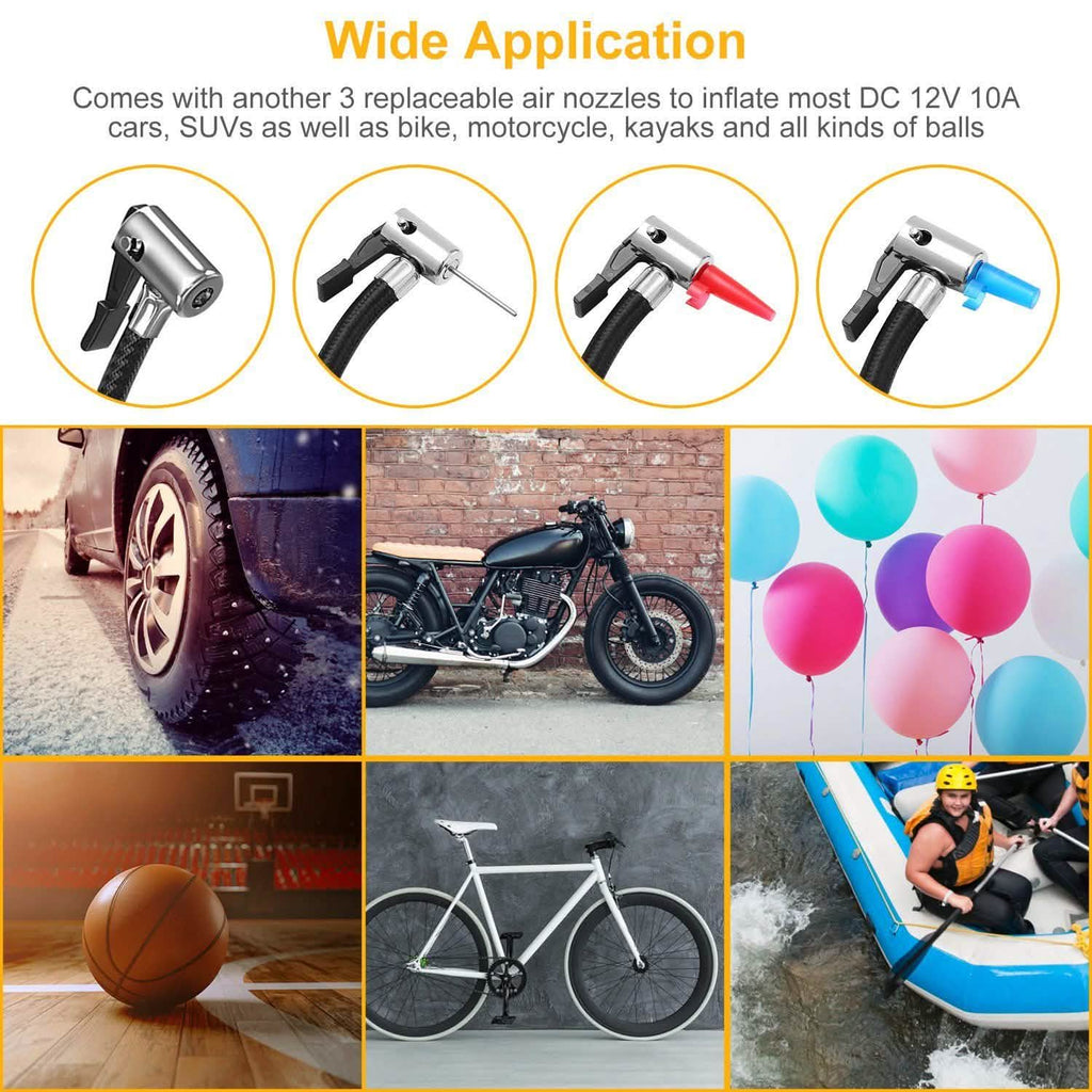 12V DC 100W 150PSI Digital Tire Inflator by DailySale