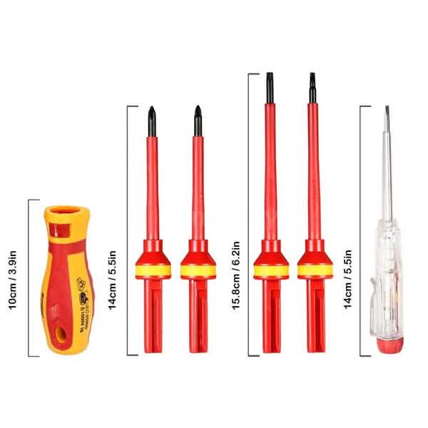 13-Piece: 1000V Changeable Insulated Screwdrivers Set by DailySale