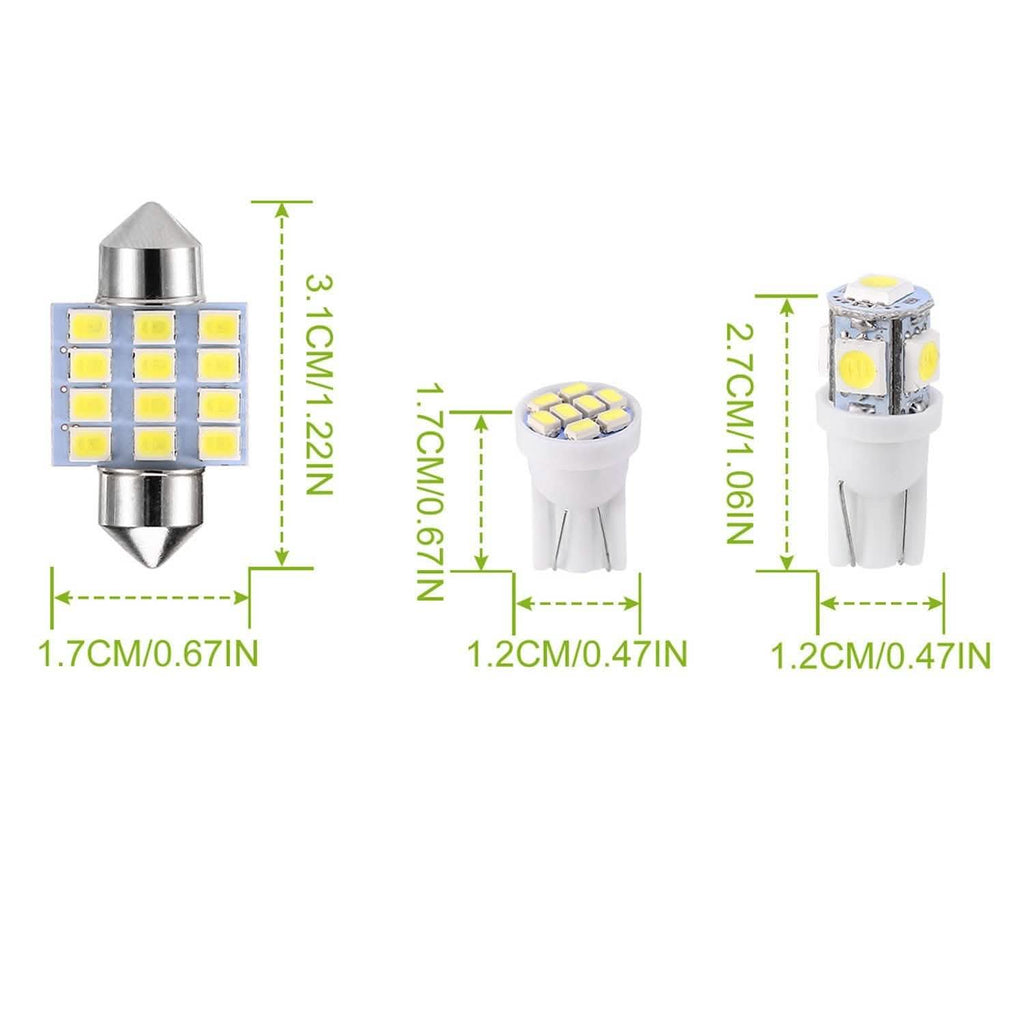 13-Pieces: T10 31mm Festoon LED Light by DailySale