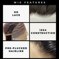 Body Wave 13x4 HD Lace Front Human Hair Wig by Private Label