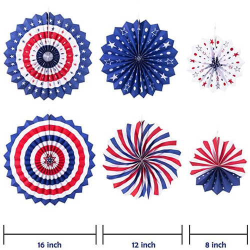 14-Piece: Patriotic Party Decorations Set by DailySale