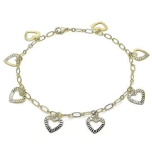 14k Gold Fill Heart Anklet by DailySale
