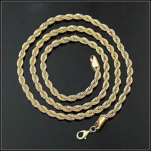 14k Gold Filled Rope Chain by DailySale