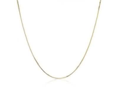 14K Yellow Gold High Polish Classic Box Link Chain Necklace by DailySale