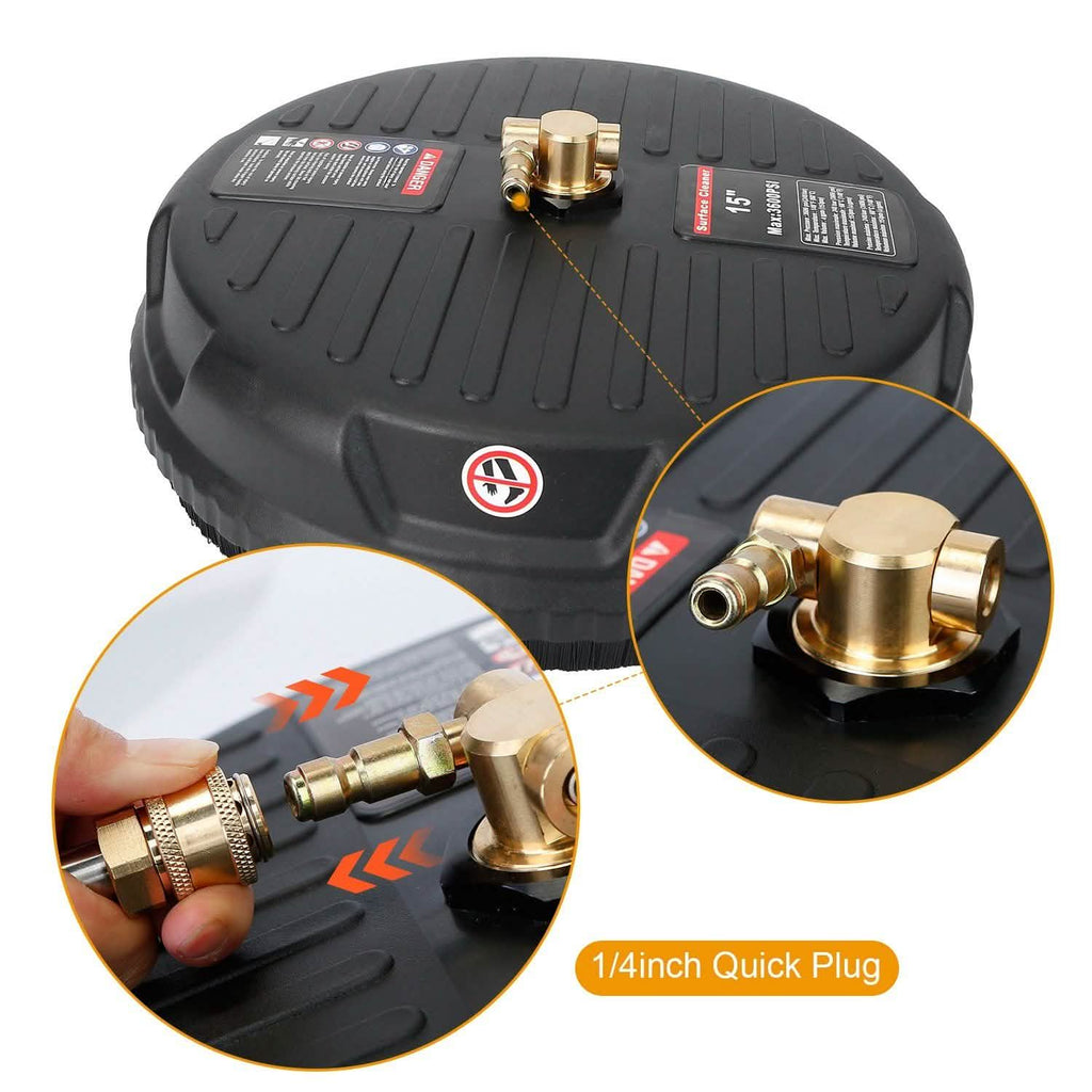 15" High Pressure Flat Surface Cleaner by DailySale