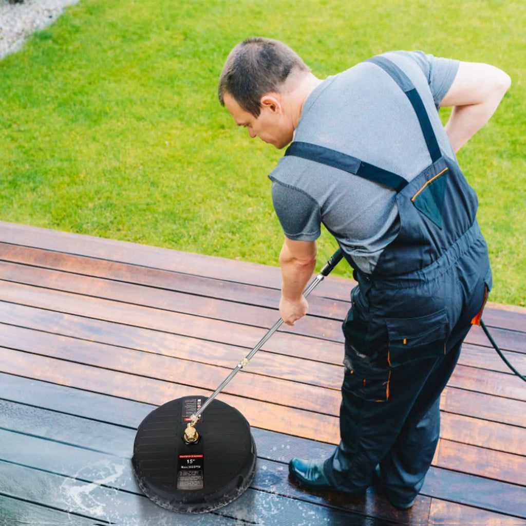 15" High Pressure Flat Surface Cleaner by DailySale