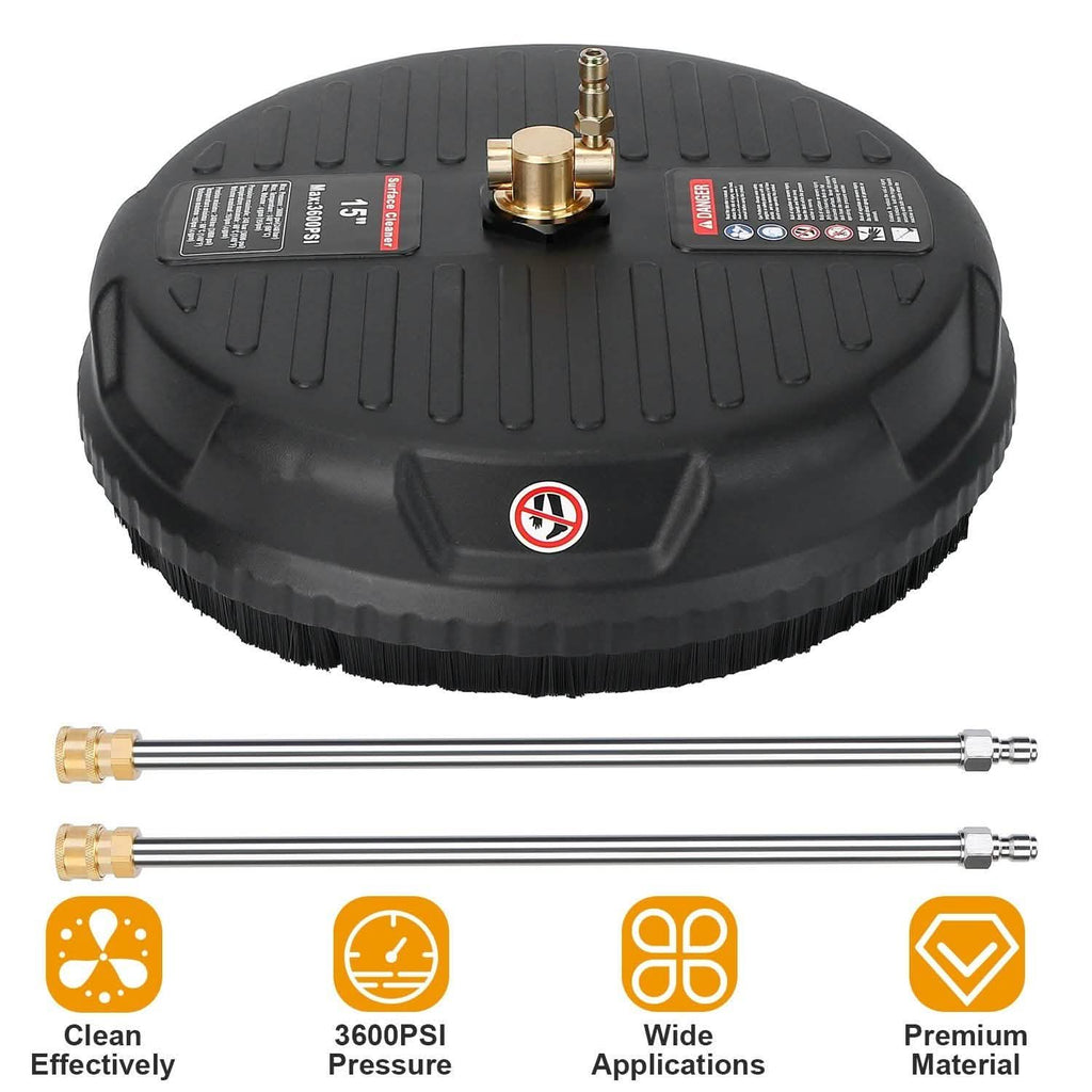 15" High Pressure Flat Surface Cleaner by DailySale