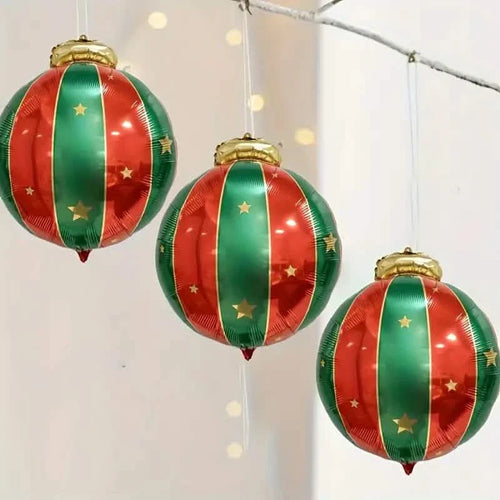 15-Pieces: Giant Shatterproof Christmas Hanging Ball Decorations by DailySale