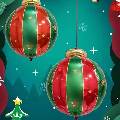 15-Pieces: Giant Shatterproof Christmas Hanging Ball Decorations by DailySale