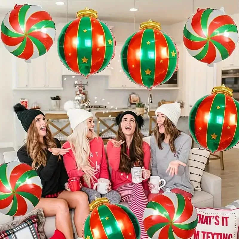 15-Pieces: Giant Shatterproof Christmas Hanging Ball Decorations by DailySale