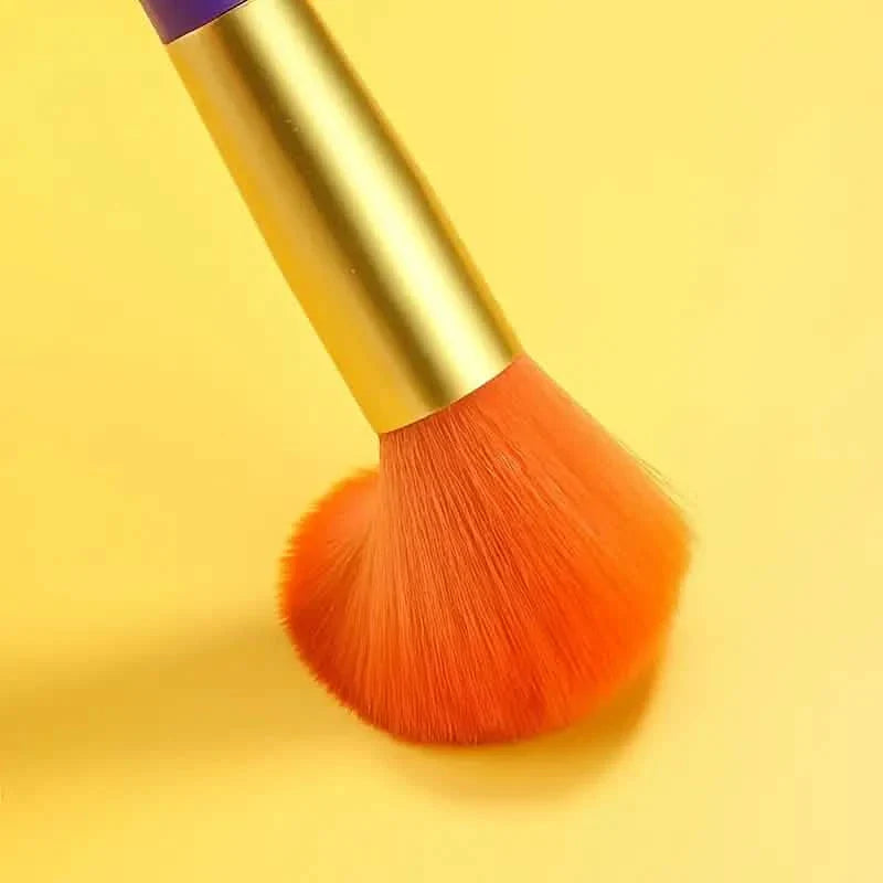 15-Pieces: Rainbow Color High Quality Makeup Brush Set by DailySale