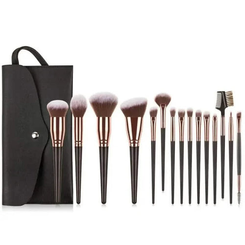 15-Pieces Set: Professional Makeup Brush by DailySale