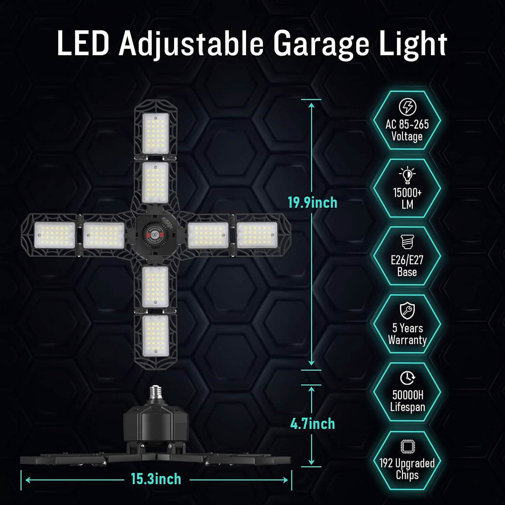 15000LM LED Shop Light with E26/E27 by DailySale