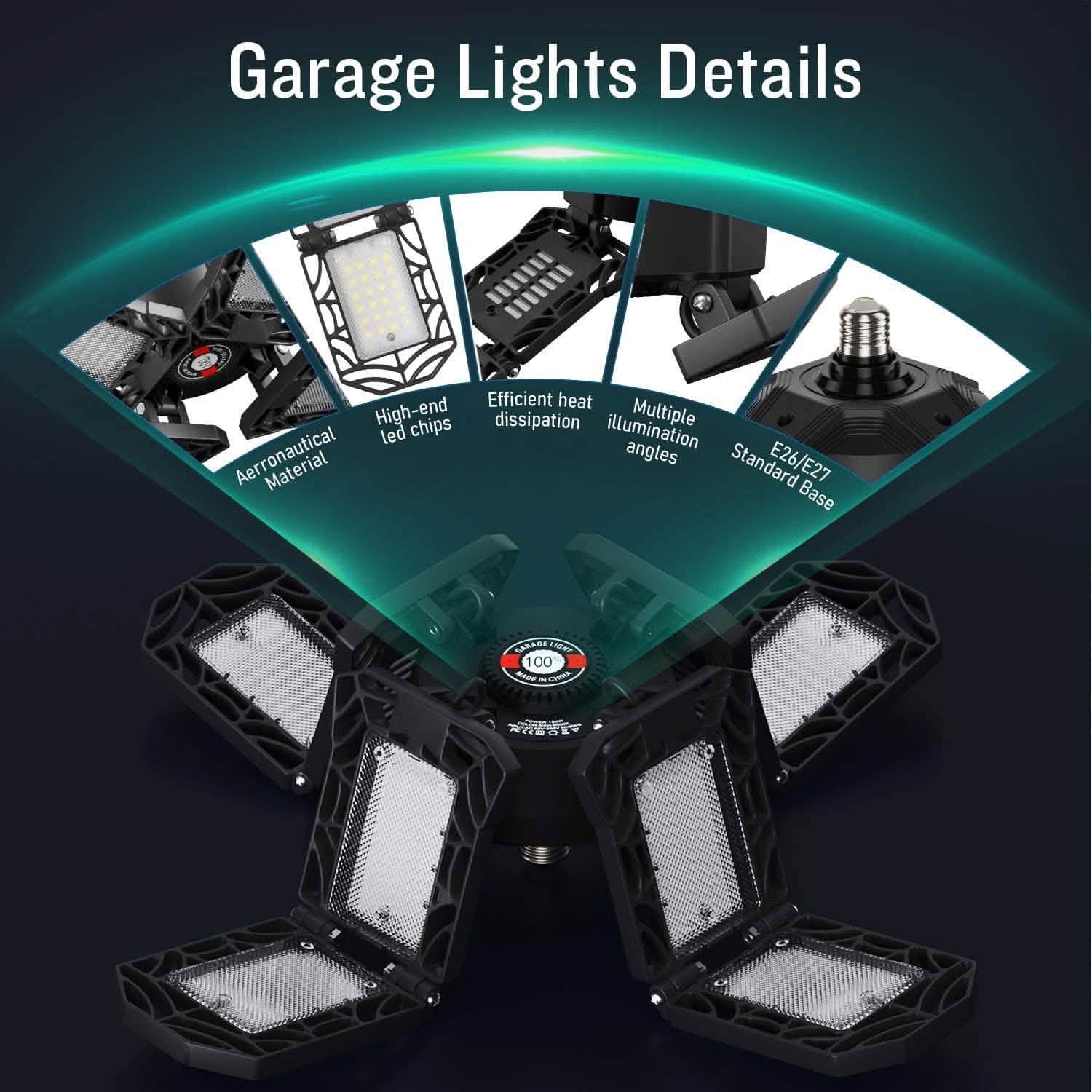 15000LM LED Shop Light with E26/E27 by DailySale