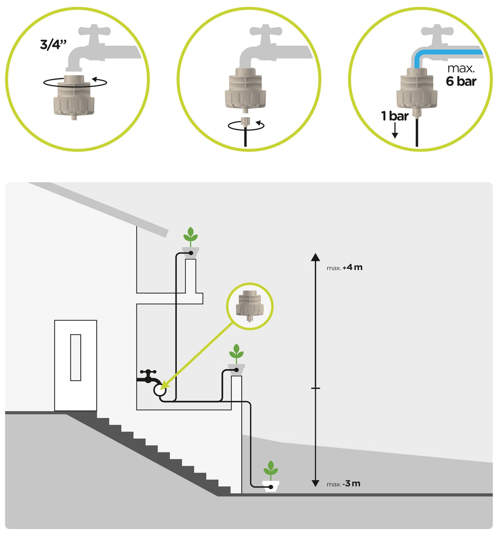 Blumat Pressure Reducer by Blumat Drip