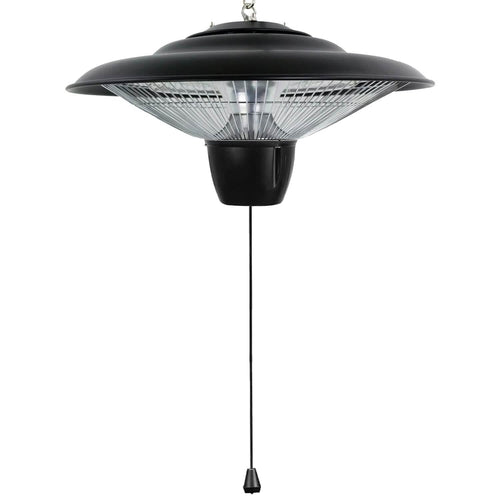 1500W Outdoor Hanging Patio Ultra-Quiet Electric Heating Lamp by DailySale