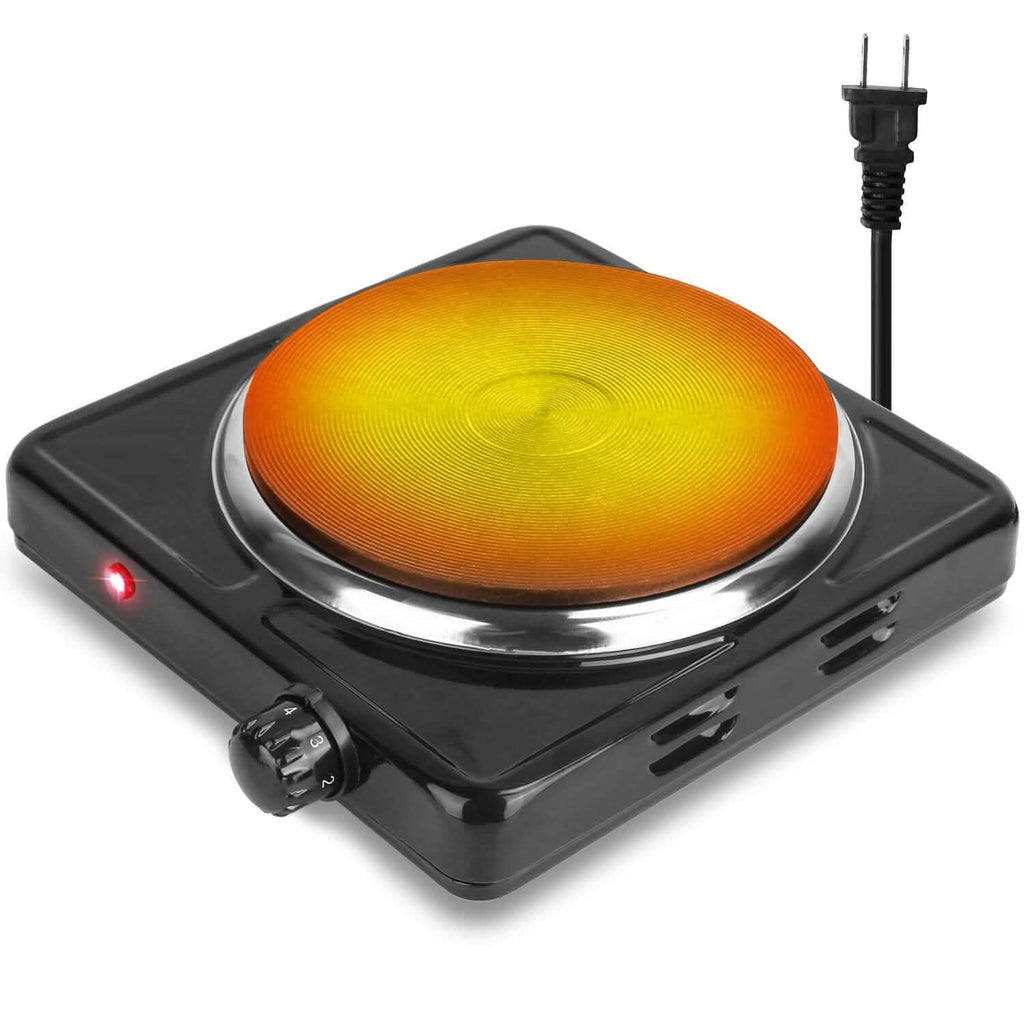 1500W Portable Heating Hot Plate Stove Countertop with Non Slip Rubber by DailySale