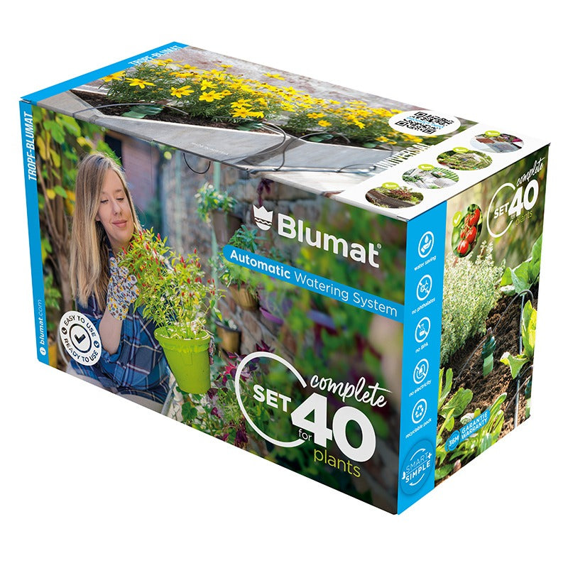 Blumat Automatic Watering Kit – 40 Plant Set by Blumat Drip
