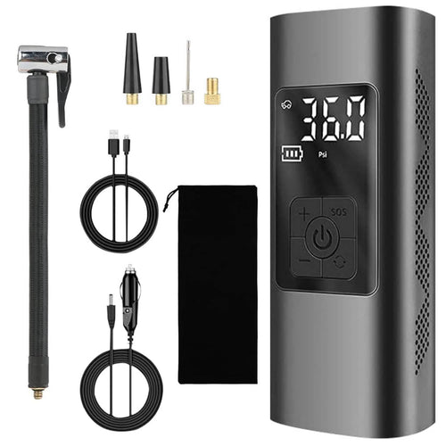 150PSI Cordless Car Tire Pump 6000mAh Rechargeable Tire Inflator by DailySale