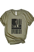 Lets Go Brandon Flag Tee