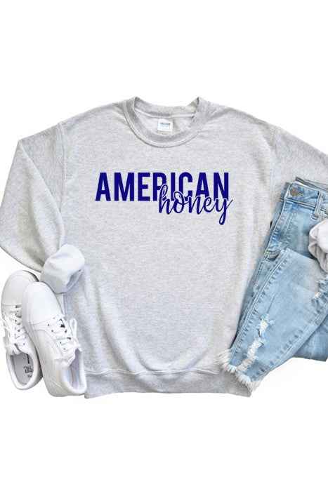 American Honey Sweatshirt by Wild and Free Boutique