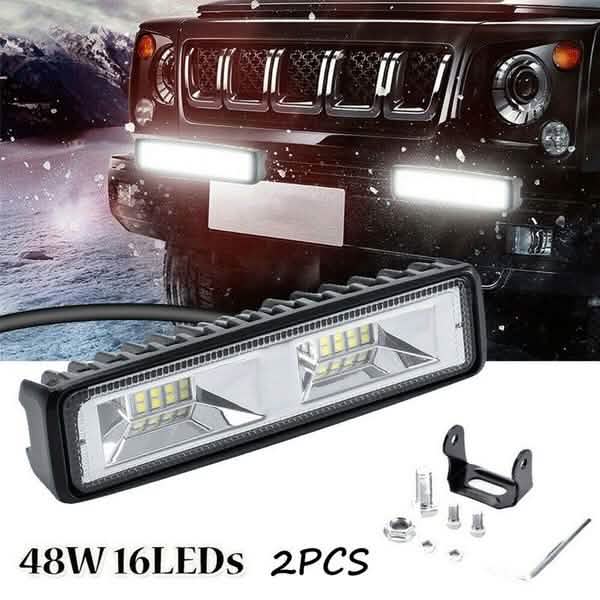 16 LEDs 48w DRL LED Work Light Driving Lamp by DailySale