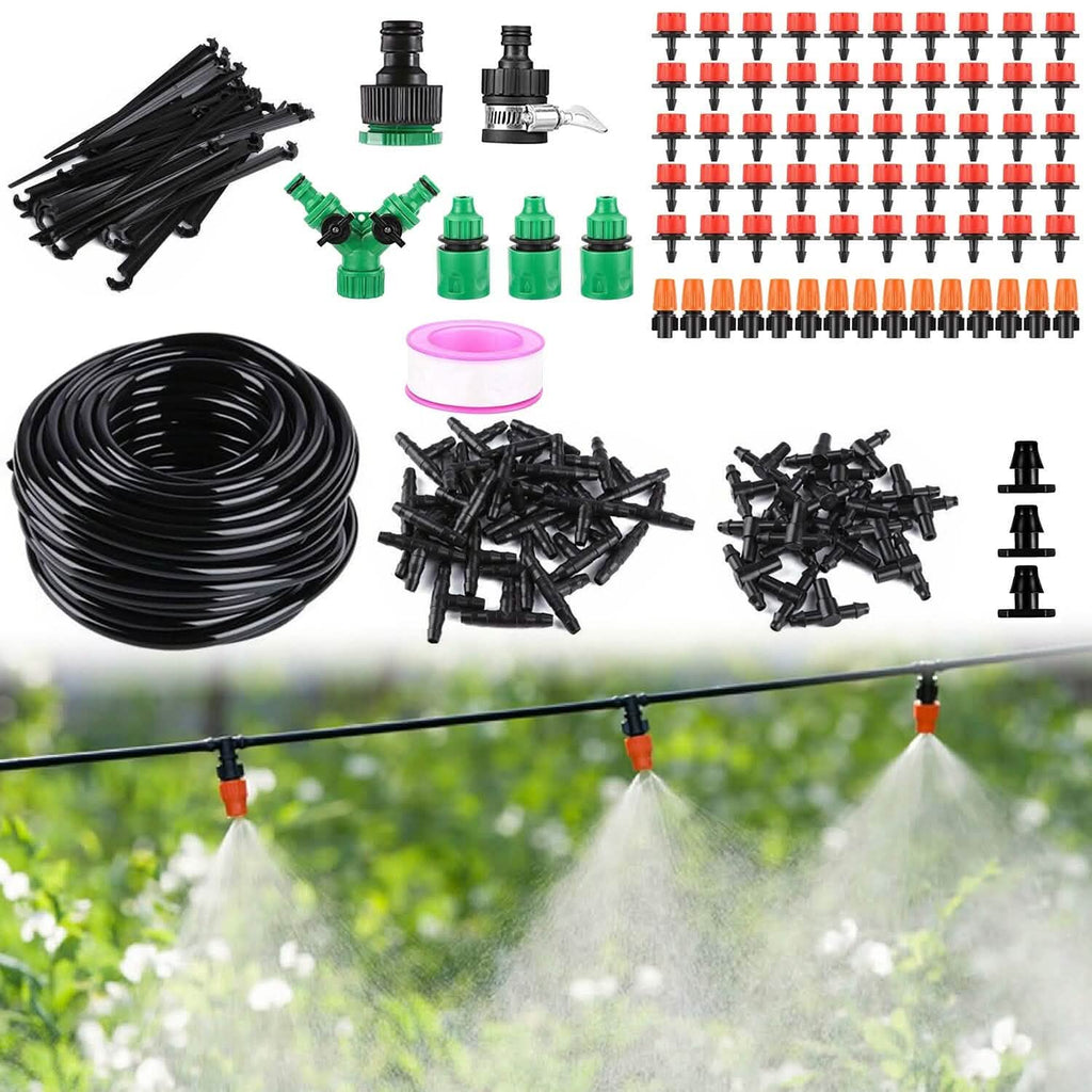 164FT Drip Irrigation Kit Automatic Garden Irrigation System by DailySale
