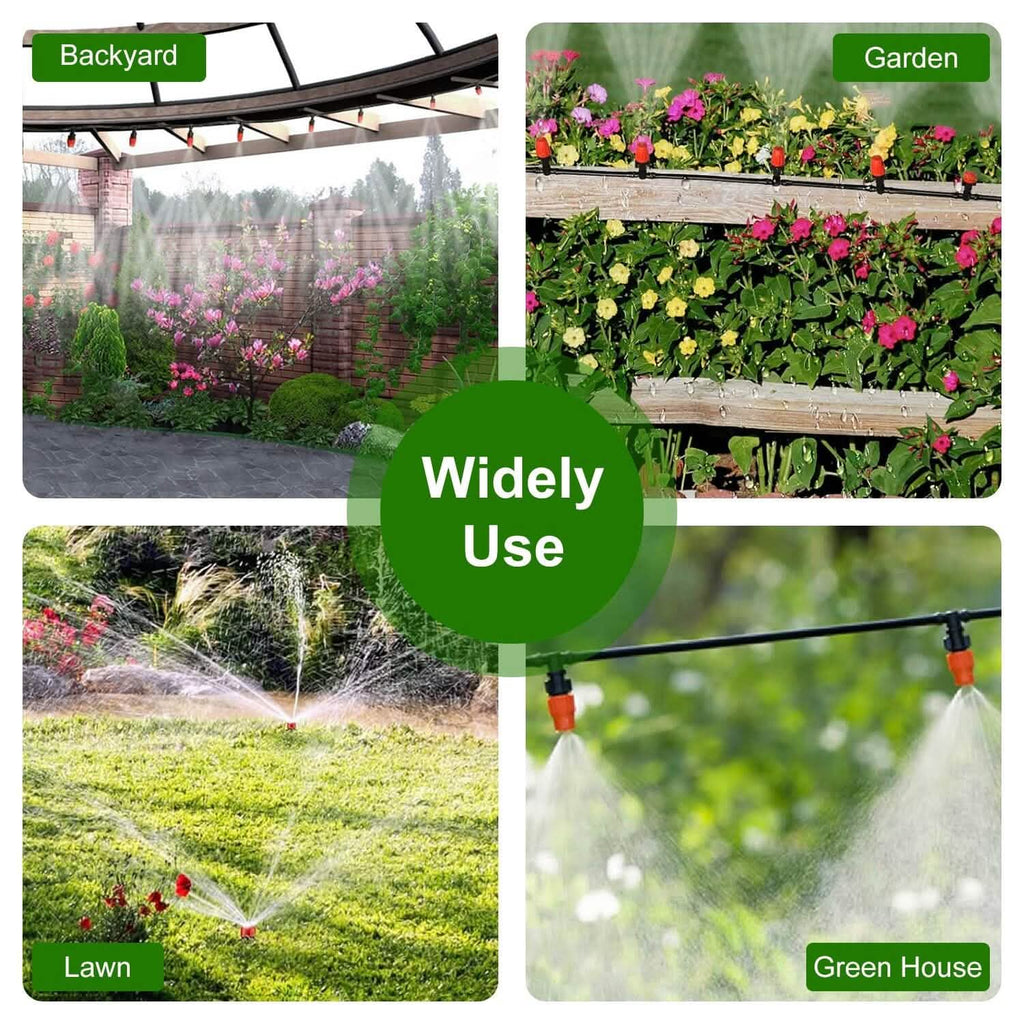 164FT Drip Irrigation Kit Automatic Garden Irrigation System by DailySale